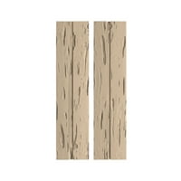 Ekena Millwork 11 W 56 h Rustikalna dva ploča pridružila se ploča-n-pljuska Pecky Cypress Fau Wootle Wootle