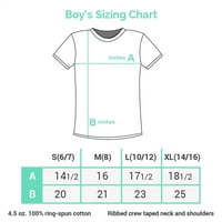 Pamučna Omladinska siva majica za dječake s siluetom Olimpijski-brdski bicikl-Zastava