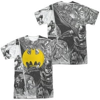 Batman - kolaž - košulja s kratkim rukavima - X -velika