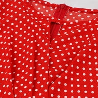 Iopqo Svečane haljine za žene vintage repne haljine 1950 -ih retro rep rukavica bez rukava za zabavu ženske haljine