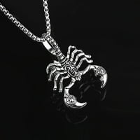 Prijenosna ogrlica od privjeska od karbida, šuplja ogrlica u obliku škorpiona u obliku Škorpiona za svakodnevno