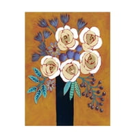 Regina Moore 'Neutral Blume II' platno umjetnost