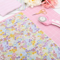 Premium jorganska pamučna tkanina Za Jorganske jarde-ružičasti krugovi - širina 44 inča - pamuk-prošivanje,