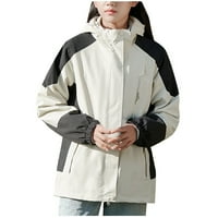 Udobna svestrana jakni i kaputi za odvajanje kaputa i kaputa od odvojive poklopce i vjetrova debela jakna Outdoor